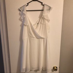 NWT Charlotte Russe White Short Dress Size XL